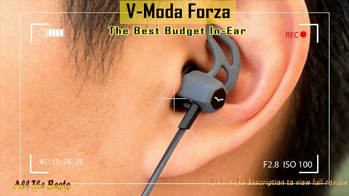 V-moda forza in-ear đánh giá năm 2024