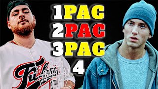 🔥 MINUTAZO de MNAK IMITANDO A EMINEM 🔥 "1 PAC, 2PAC, 3PAC, 4, M-N-A-K ES EL PAPA DEL HIP HOP"