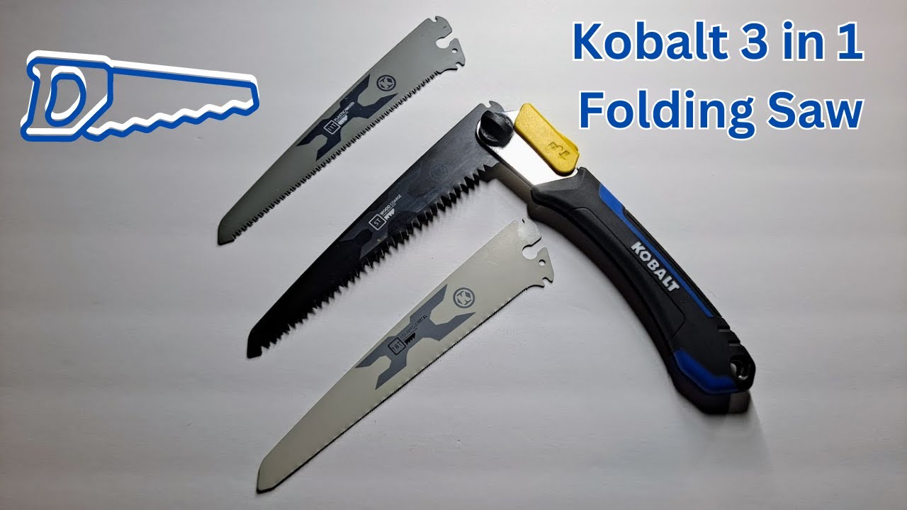 Kobalt 3 in 1 Folding Saw YouTube