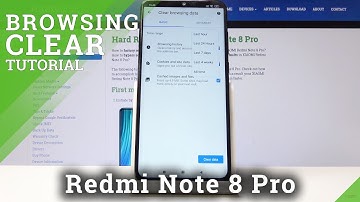 How to Delete History & Cookies in XIAOMI Redmi Note 8 Pro - Clear Browser