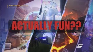 Was Splitgate Battle Royale ACTUALLY Fun?? (My First Splitgate BR Win)