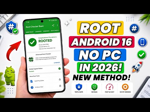 Root Any Android 16 Phone In 2026 | Root Any Phone Without PC