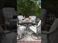 This outdoor table and chair set has quietly become the heart of our summer. #outdoorliving