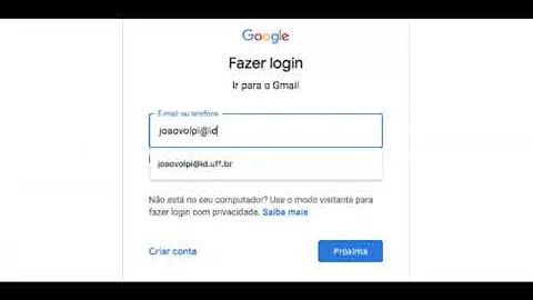 Como acessar o UFFMail?