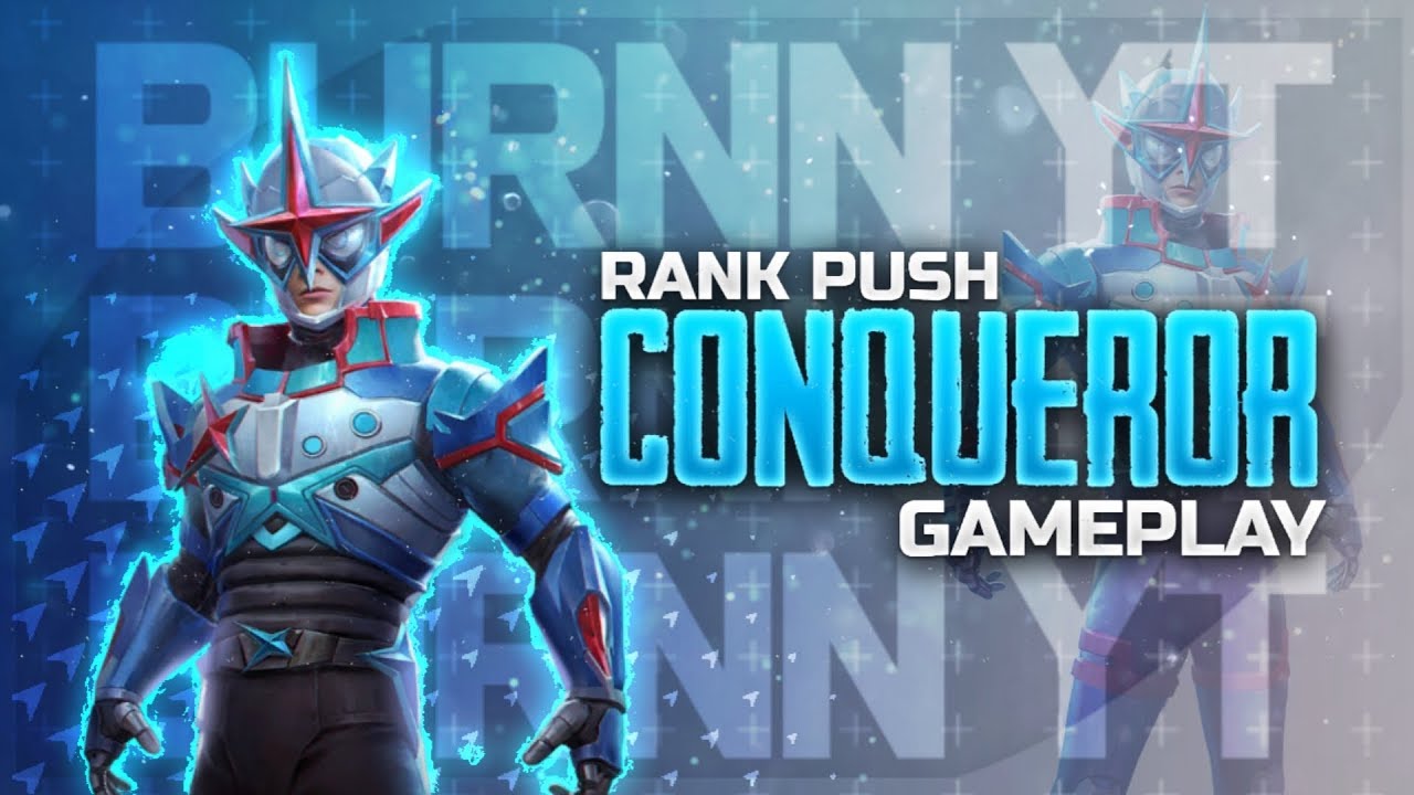 CONQUEROR Gameplay | Rank Push to CONQUEROR | PUBG Mobile India Live ...