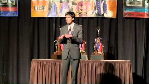 IHSA 2014 State Co-Champion Extemporaneous Speaking #3
