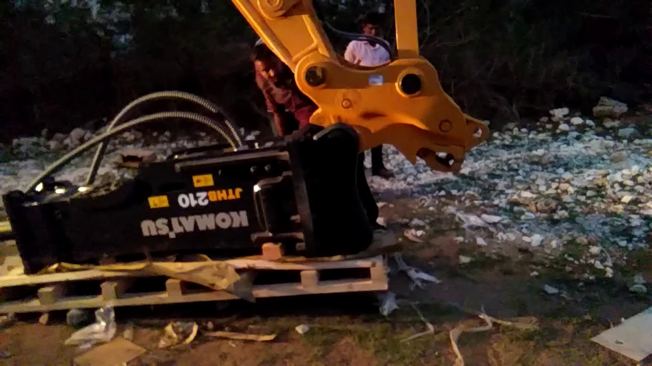 Komatsu Rock Breaker JTHB210 with Quick Coupler