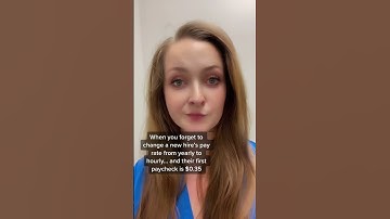 Thumbnail of Human Resources messed up my pay! #fail #viral #corporate #corporatehumor #workhumor
