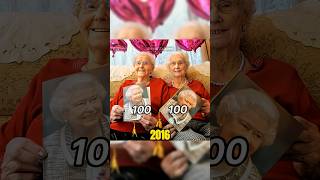 102-Year-Old Twins From Britain Phyllis Jones & Irene Crump