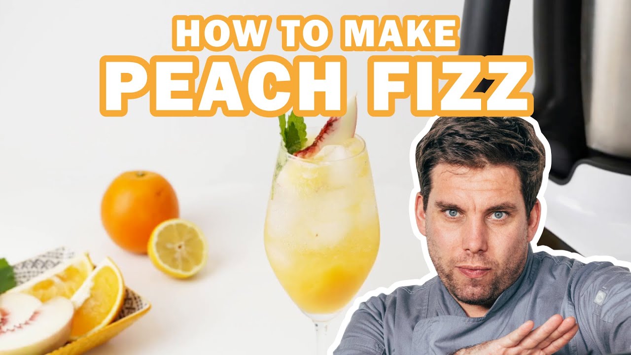How to make Peach Fizz 🍑🍹🧊 - YouTube