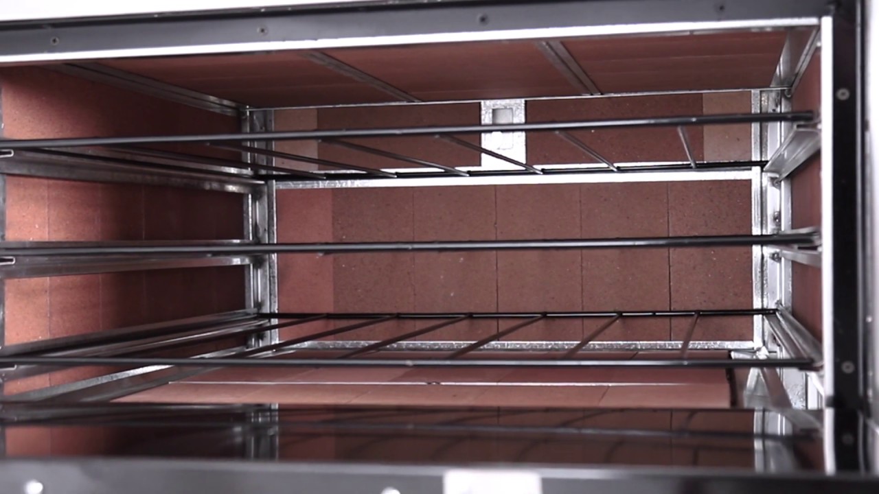 Horno 12 Pizzas Pastelero Puerta de Acero (Cód. 368) | Sol Real - YouTube