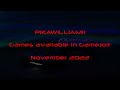 pikawilliam11 games available on Gamejolt trailer - November 2022
