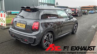 Mini Cooper S F56 with DECAT Fi Exhaust - Tunnel Run, Accelerations, Flames, LOUD POPS & BANGS