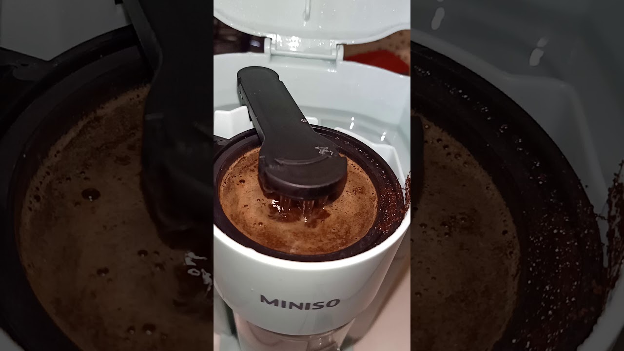 Miniso coffee maker murah dan bagus !!!. YouTube