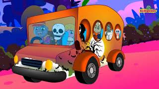 The Wheels On The Bus - Halloween Nursery Rhymes For Kids I Children Nursery Songs I Kindergarten
