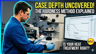 Effective Case Depth Analysis (Hardness Method) ll mechanical testing ll Learn material testing