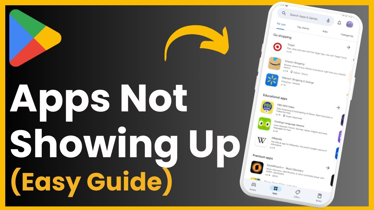 Fix Apps Not Showing Up In Google Play Store - YouTube