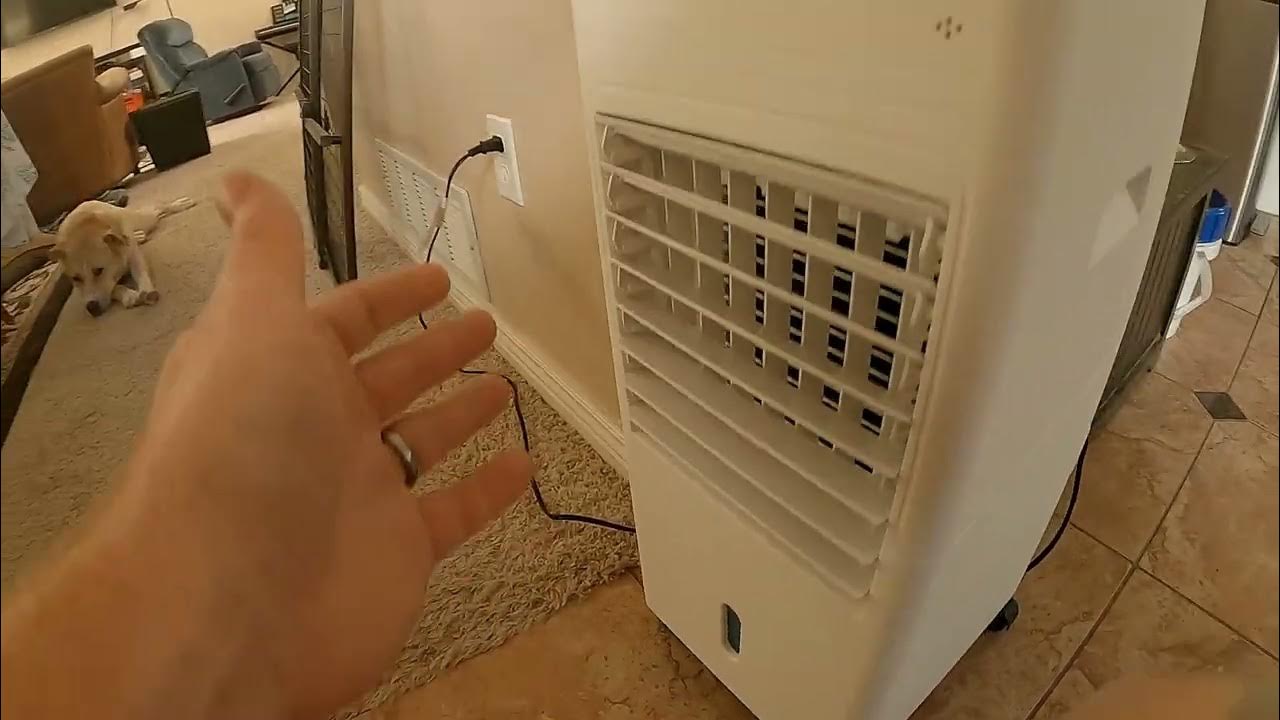 AGILLY 2in1 Evaporative Air Cooler First Use! YouTube