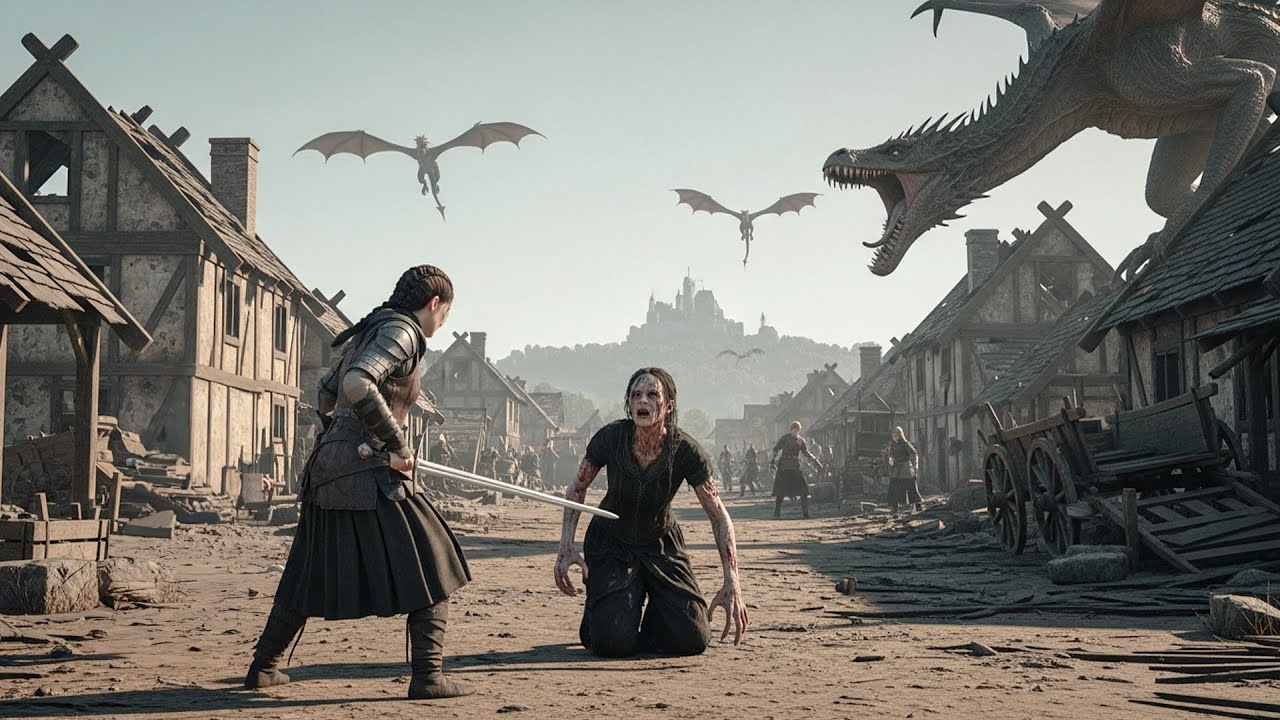 Bruxa Domina Dragões Para Destruir Um Reino Inteiro, Mas O Sangue De Uma Virgem Pode Detê-la