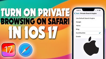 iOS 17: how to turn on private browsing on safari in iOS 17 of iPhone | TECH ON |