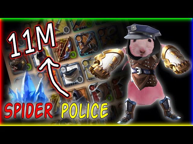 Solo Rat🐀Spider & Chest Police🚨 | Albion Online class=