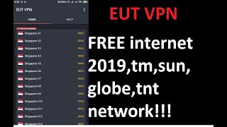 Free internet 2019 -EUT VPN APK (WORKING ON PH ONLY) screenshot 3