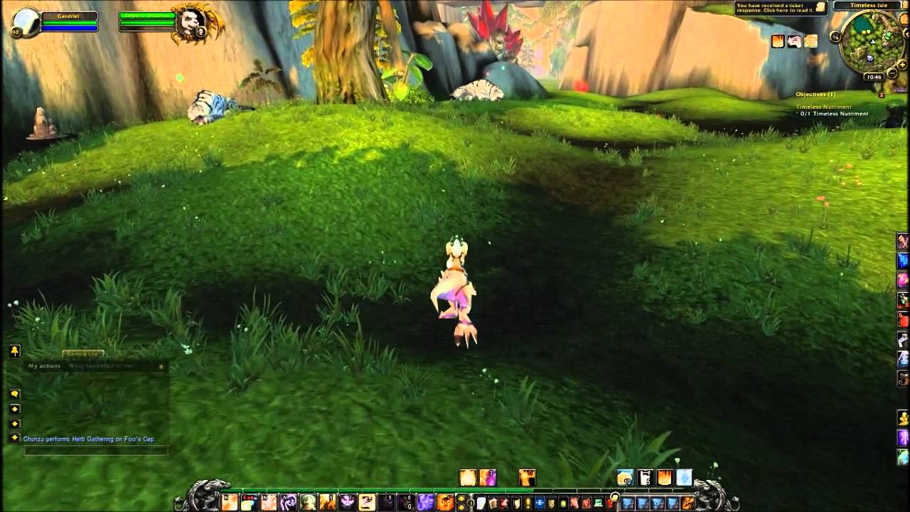 Timeless Nutriment Quest - World of Warcraft