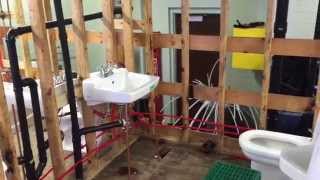 Plumbing At Central Technical School Toronto Canada