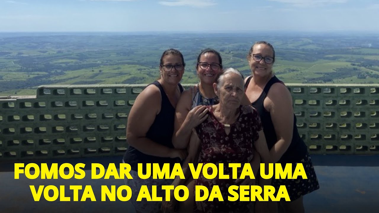 DEI UM PASSEIO  NO ALTO DA SERRA E FUI CONHECER O LUGAR ONDE FAZ VOU LIVRE!!!