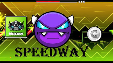 Speedway by builtInMacro (easy weekly demon)(1 of 3 coins)