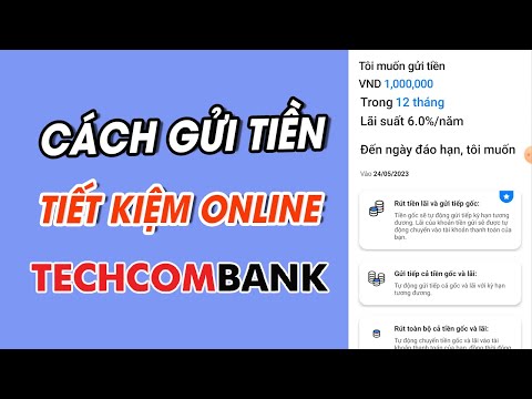 Video Cách Gửi Tiền Tiết Kiệm Online Techcombank - Lãi Suất... - youtube