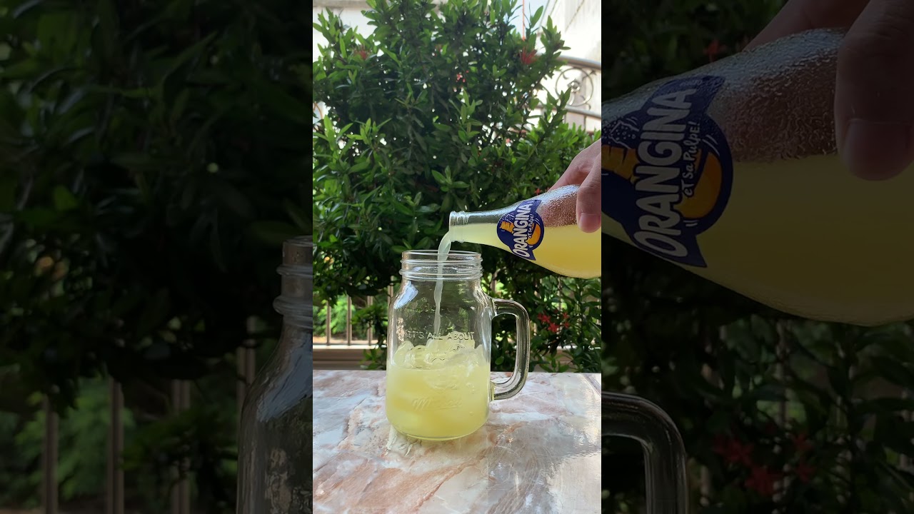 Orangina with Americano so good!