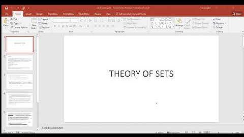 BBA sem 1 - Business maths and logical reasoning - set theory class 2