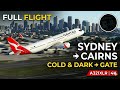 Sydney to cairns|Cold and dark to gate| Aerofly fs global