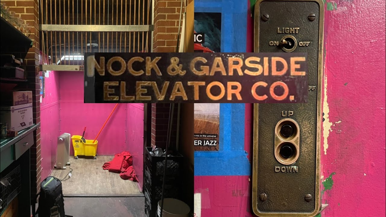 1940s Nock & Garside Freight Elevator @ Mercury Cafe - Denver, CO.