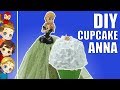 DIY Cupcake Anna | Princess Cupcake Dolls | Princess Cupcake Surprise| Bonecas Surpresa