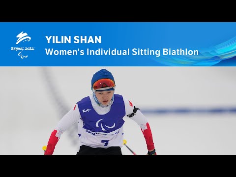 🇨🇳 China's Yilin Shan earns Para Alpine Skiing bronze with awesome performance! | Beijing 2022