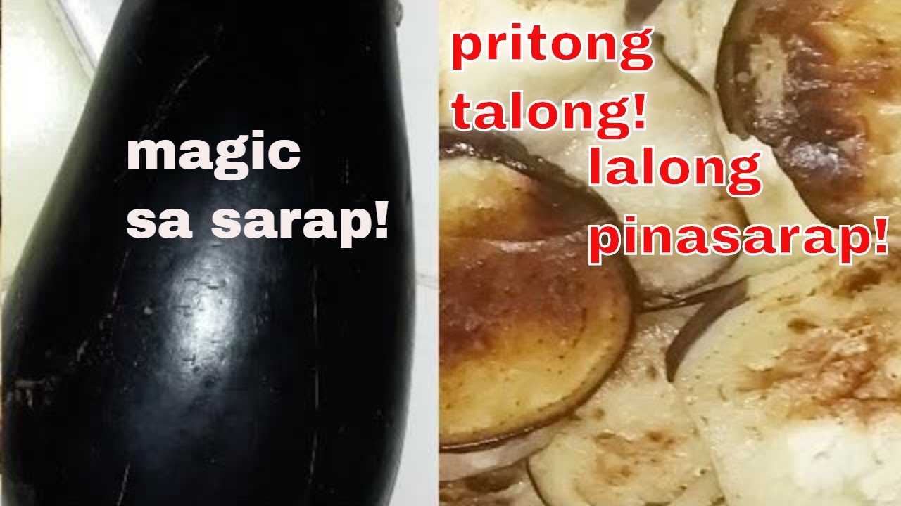 Tutorial how to fry eggplant tipid mantika Talong lalong pinasarap at