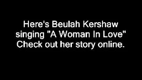 Beulah Kershaw - A Woman In Love