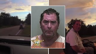 Body camera footage shows DUI arrest of Florida man on lawnmower