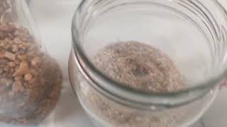 How fast water travels through  Different soils, Science experiment