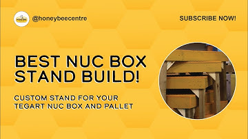 Tegart Styrofoam Nuc Box Hive Stand for Beekeepers