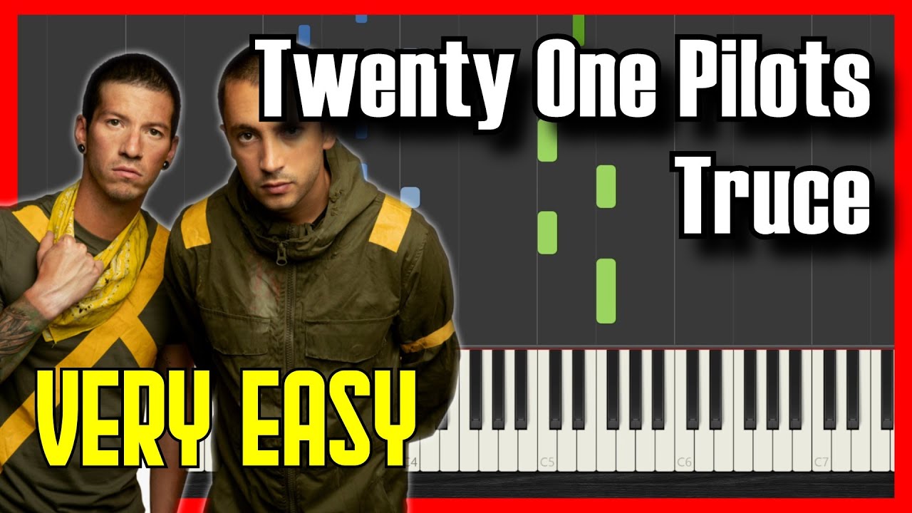 🎹 How to Play Twenty one Pilots - Truce ✔️ | 【2022】Easy Slow Piano Tutorial (Synthesia)