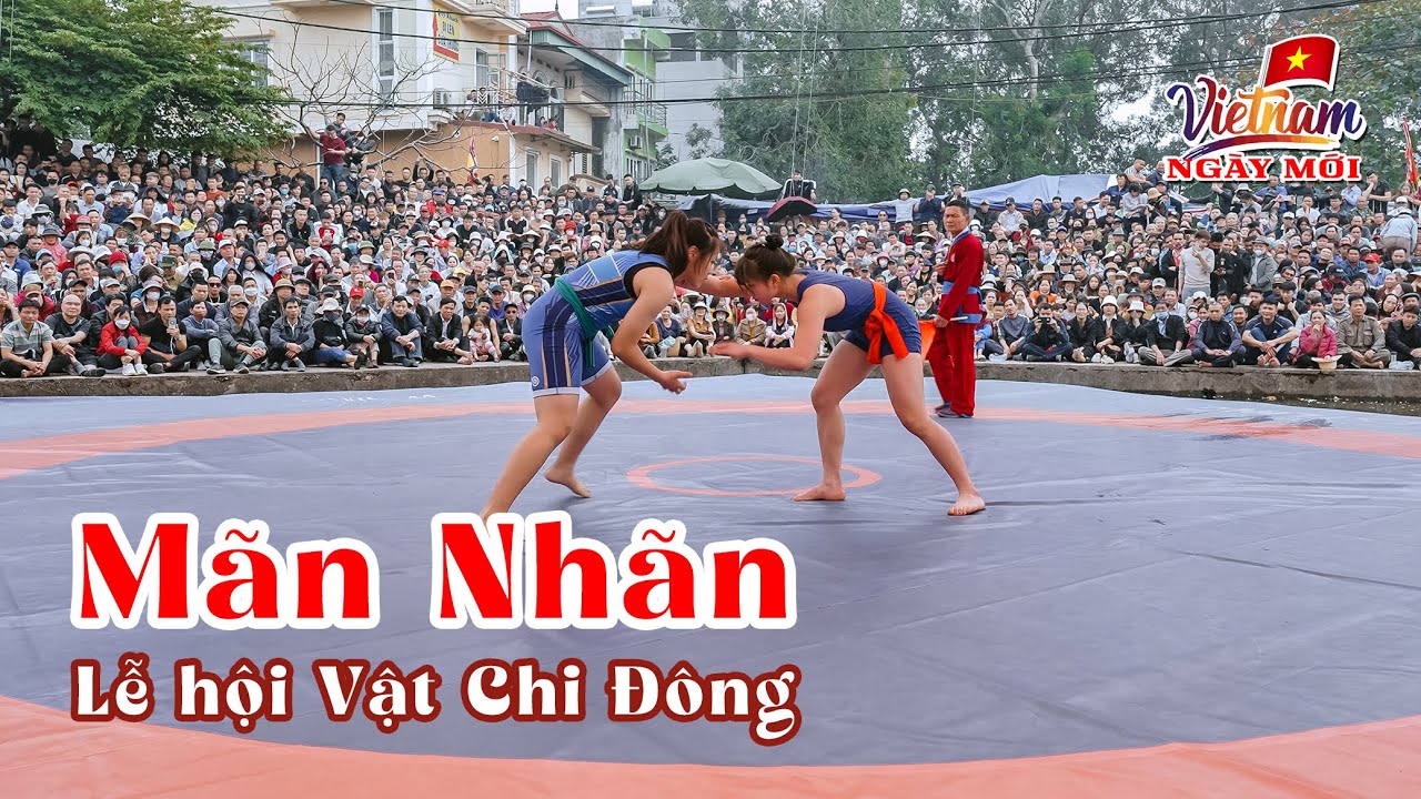 Mãn Nhãn! Lễ Hội Vật Truyền Thống Chi Đông 2025 – Những Pha Đối Đầu Nảy Lửa