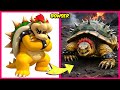 Super Mario-Charaktere im echten Leben 🍄✨ + Lieblingsessen 🍔, Filme 🎬 und mehr! | Bowser, Mario, ...