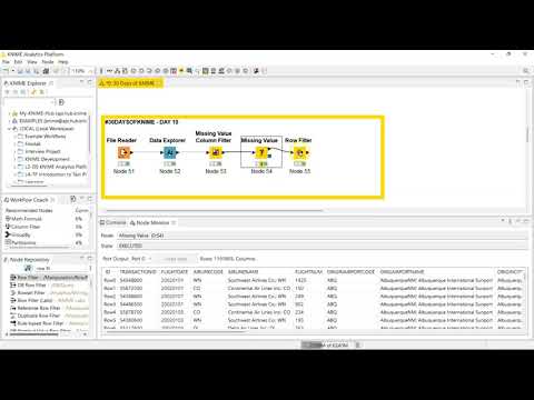 Day 10 - Row Filter Node - 30 Days of KNIME