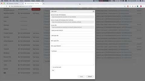 Forms with Single sign on  (SSO) via SAML2 Identity provider  - FormTitan