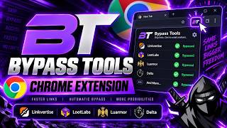 How to Use Bypass Tools Chrome Extension (2026) | Linkvertise, LootLabs, Delta, Luarmor & More
