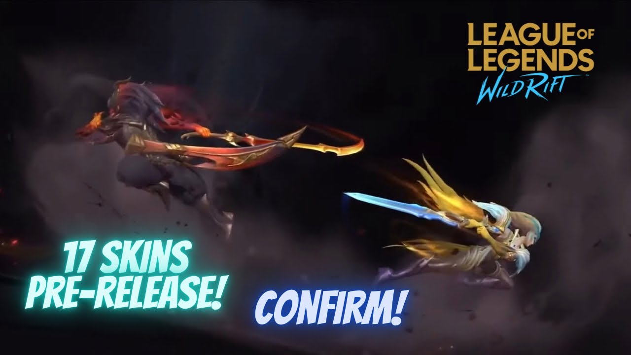 17 skins release confirmed on Patch 3.2 wildrift
