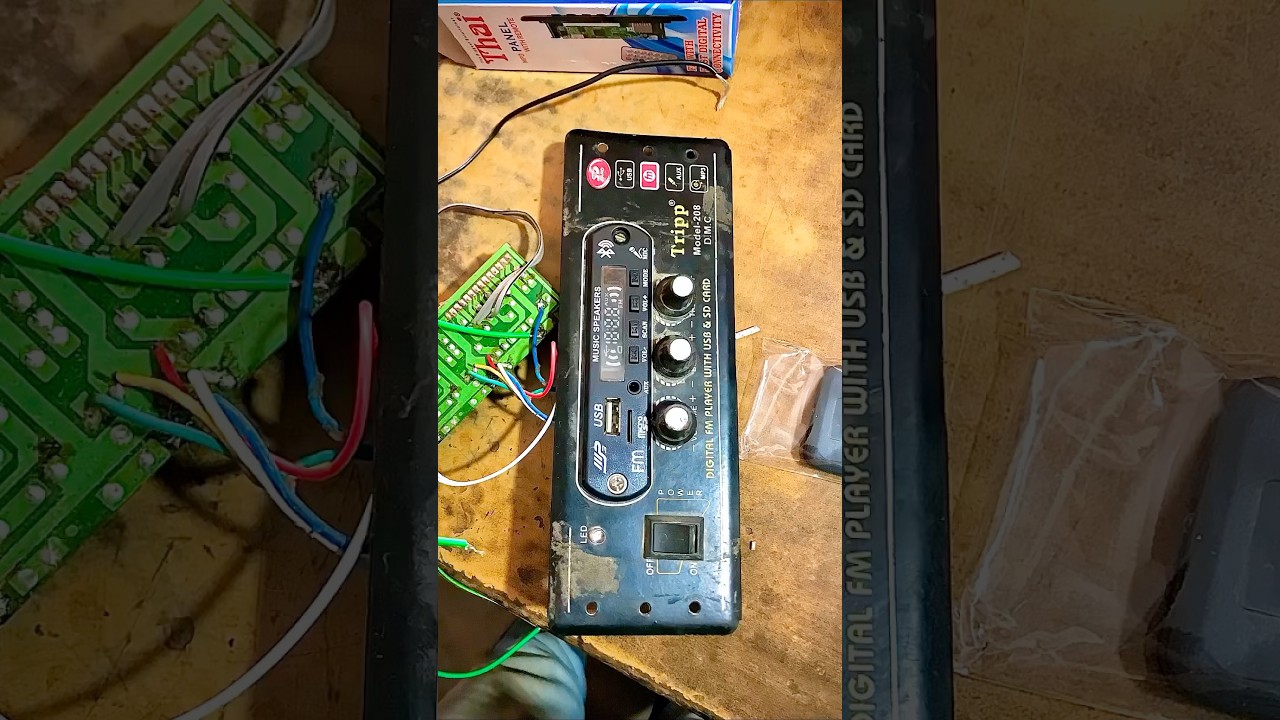 Mini amplifier repair 